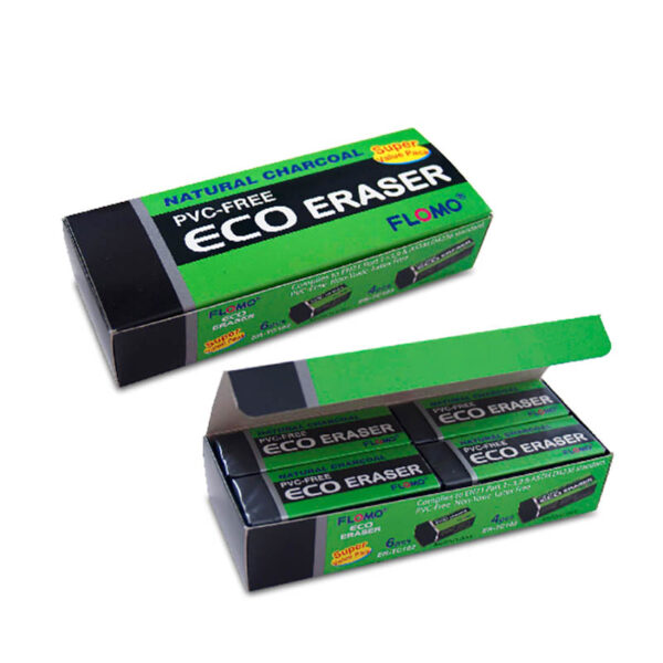 ER-TC2310 Non-toxic charcoal eraser, Super Value Pack of 10