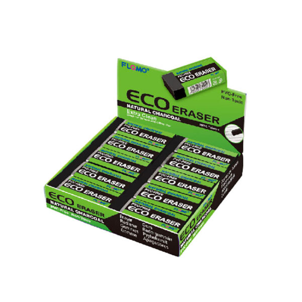 ER-TC103 Non-toxic charcoal eraser, Pack of 30