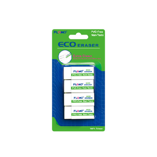 FF-T30-4 Non-toxic standard eraser, 4 pcs, Pack of 1