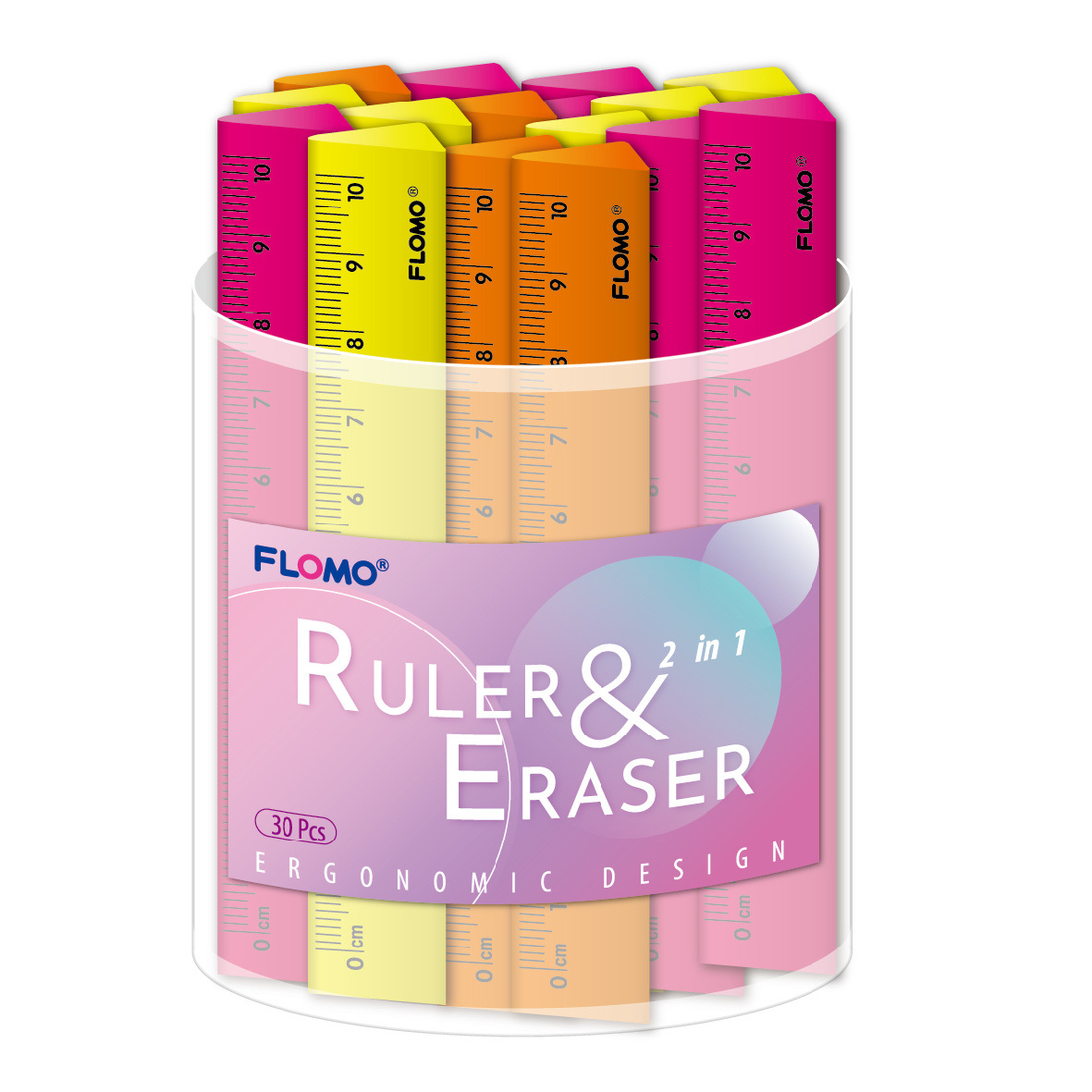 NEON COMBO ERASER -ER-1136030